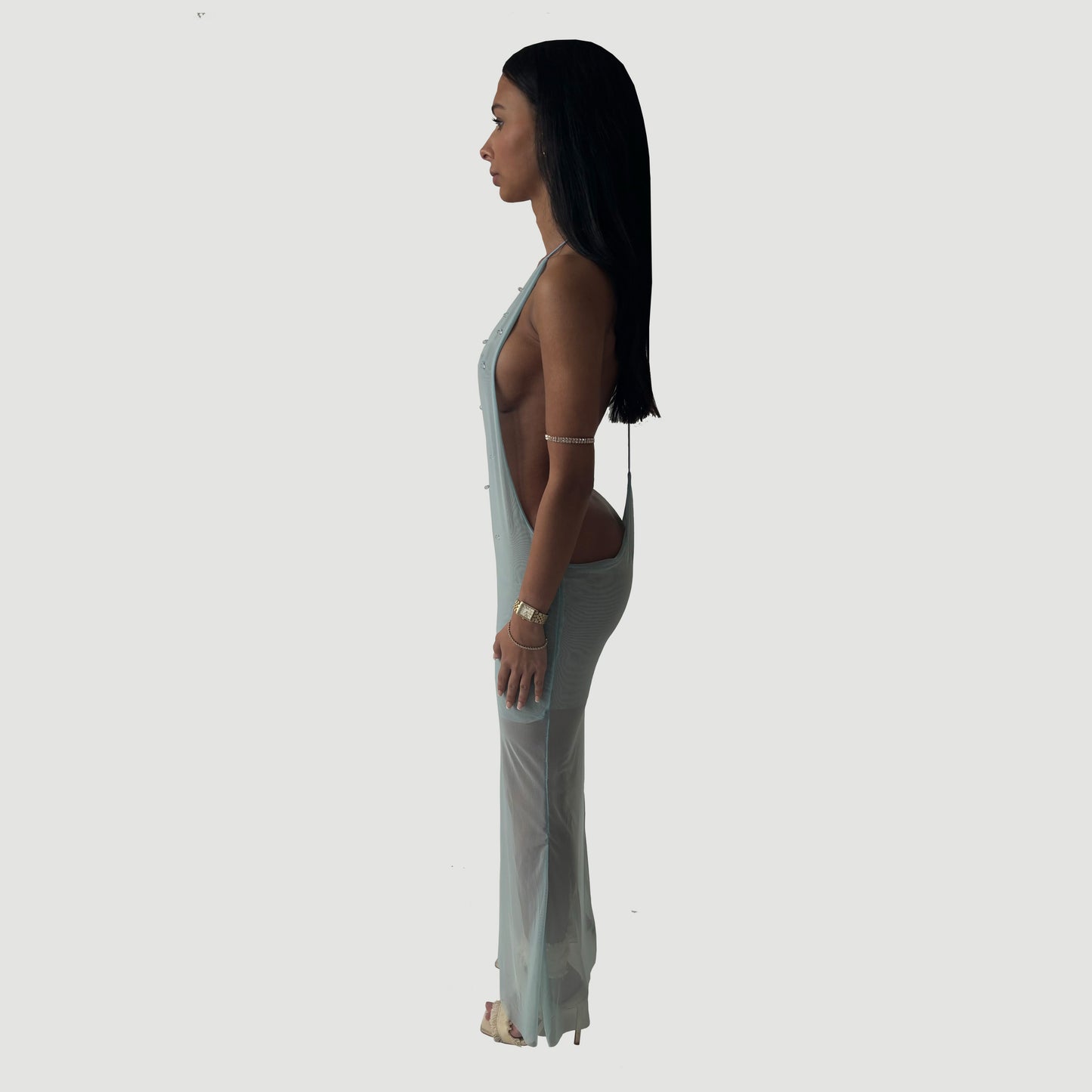Lia Dress - Baby Blue