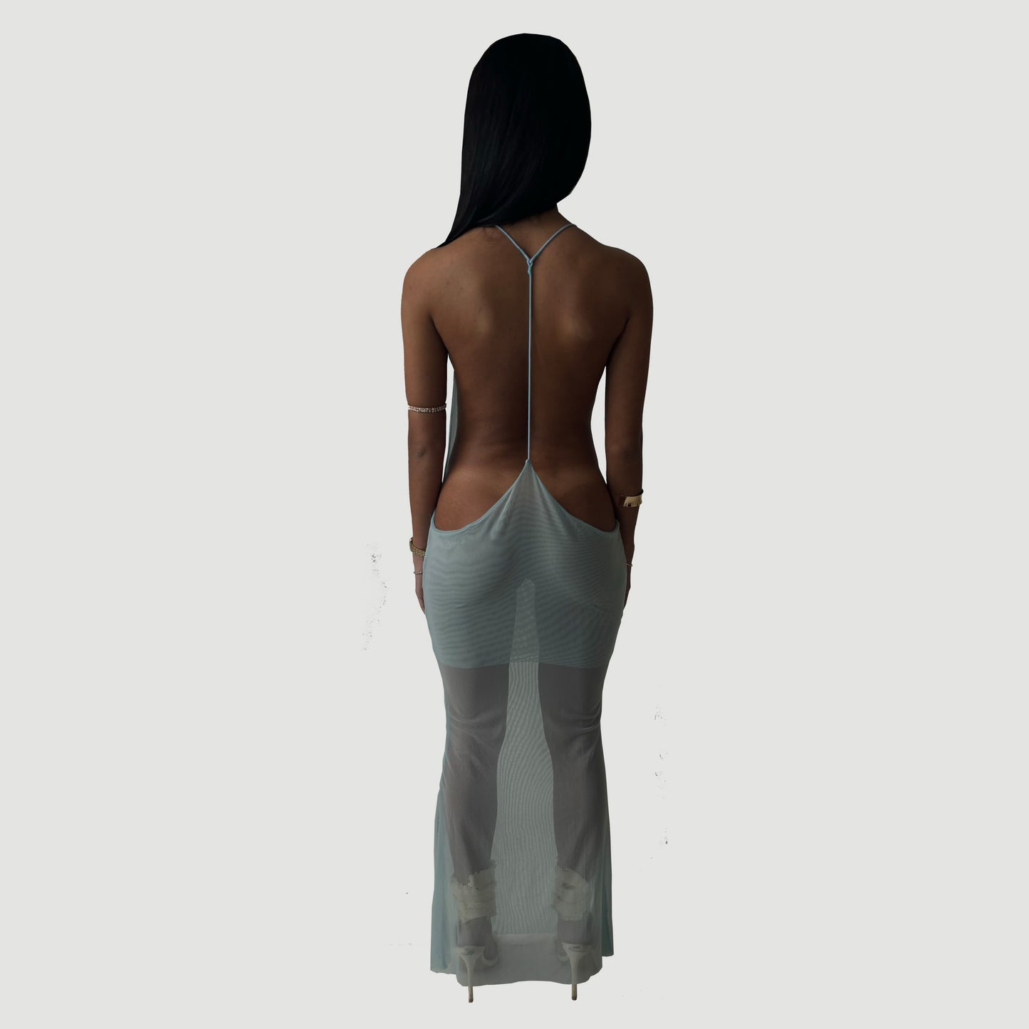 Lia Dress - Baby Blue