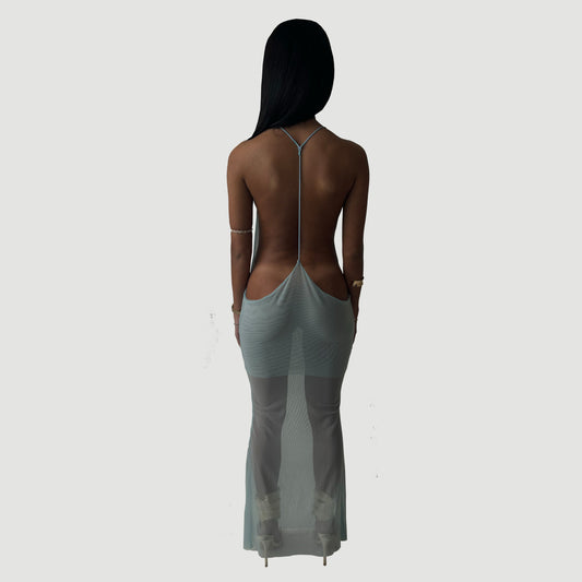 Lia Dress - Baby Blue