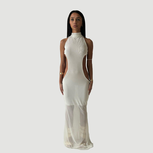 Daphne Dress - White