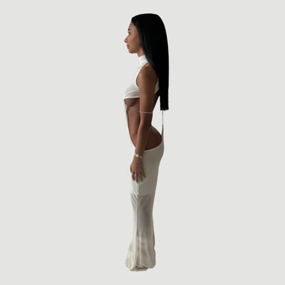 Daphne Dress - White