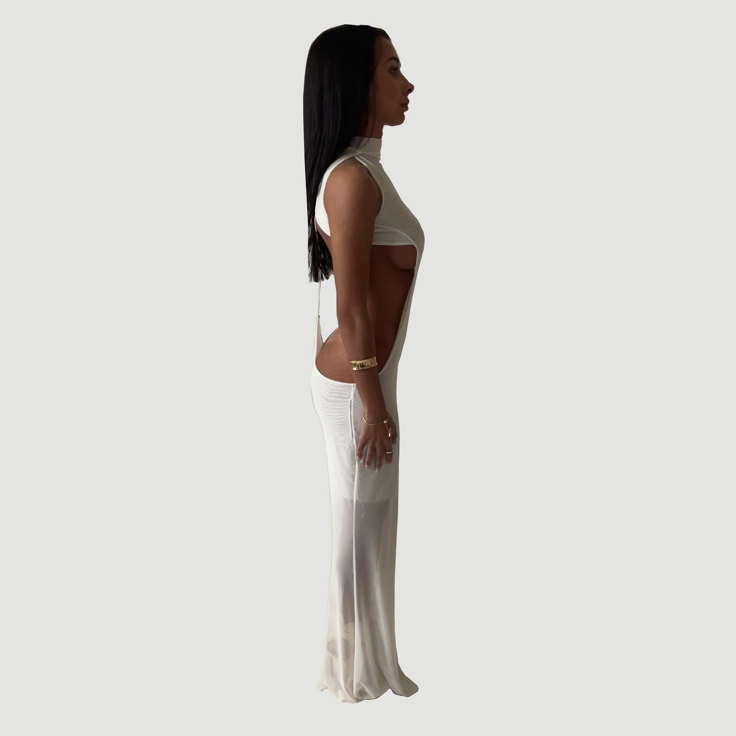 Daphne Dress - White